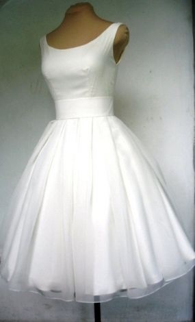 Robe de mariée des années 50