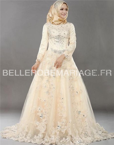 Robe de mariée musulmane