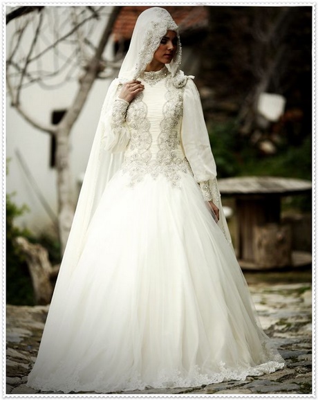 Robe de mariée musulmane