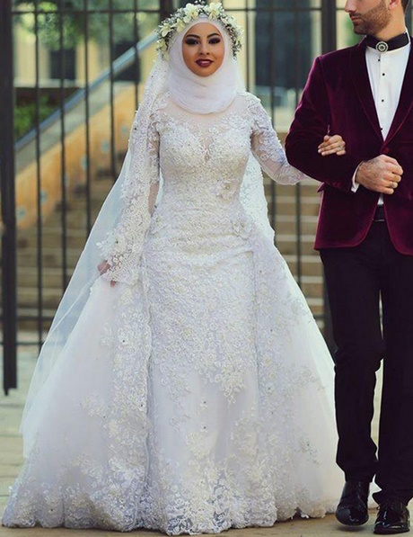 Robe de mariée musulmane