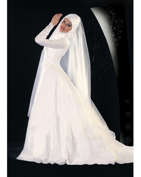 Robe de mariée musulmane