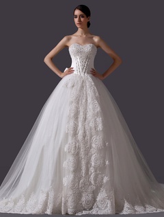 Robe de mariée tulle