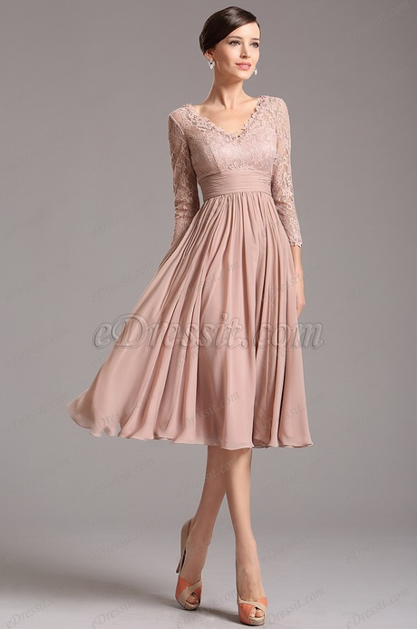 Robe de soirée rose pastel