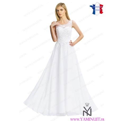 Robe fiancaille blanche