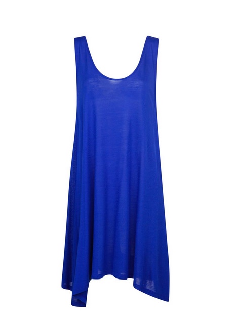 Robe fluide bleu