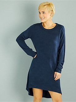 Robe fluide bleu