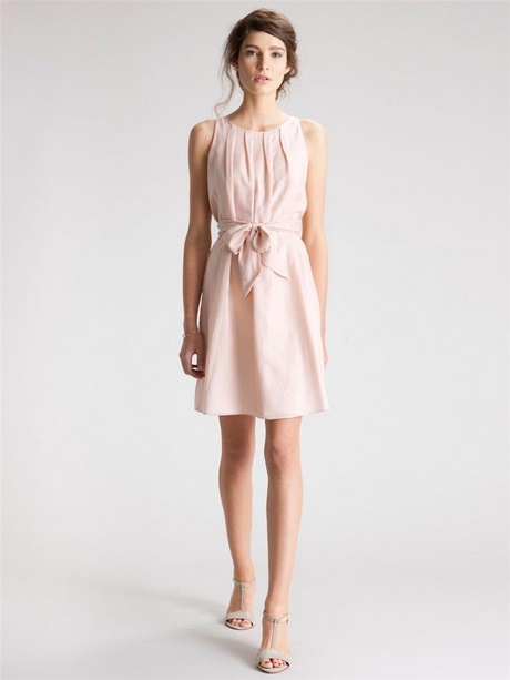 Robe fluide rose pale