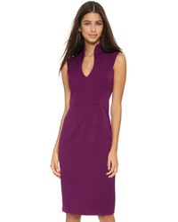 Robe fourreau violette