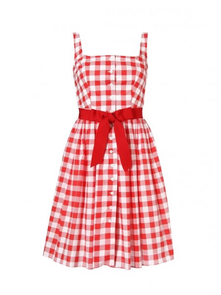 Robe guinguette vichy