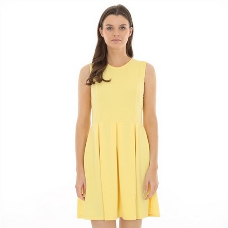 Robe jaune ete