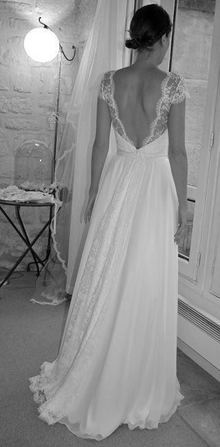 Robe mariée soie