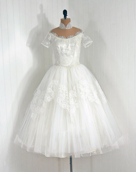 Robe mariée vintage années 50