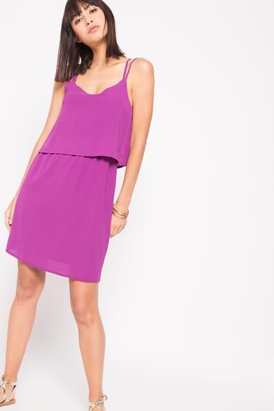 Robe mauve femme