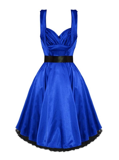 Robe pin up bleu