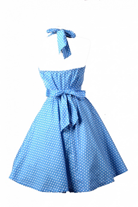 Robe pin up bleu