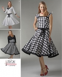 Robe retro femme