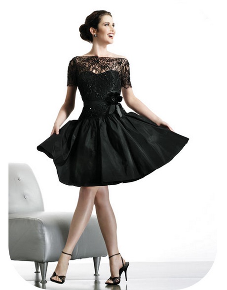 Robe retro noire