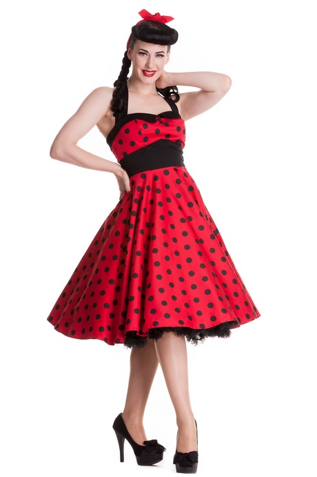 Robe rouge pin up