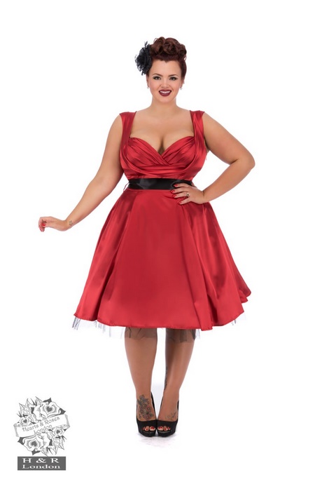 Robe rouge pin up