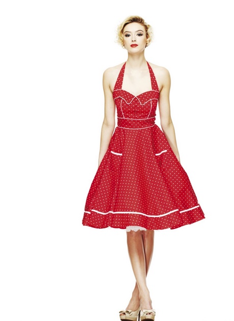 Robe rouge pin up