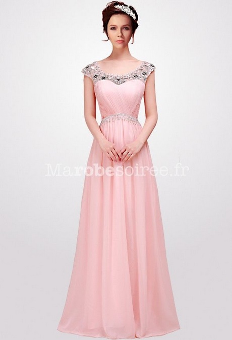 Robe soiree pastel