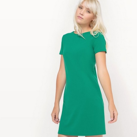 Robe verte droite