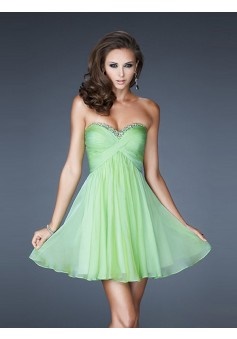 Robe verte pour mariage