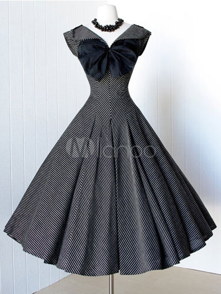 Robe vintage noire