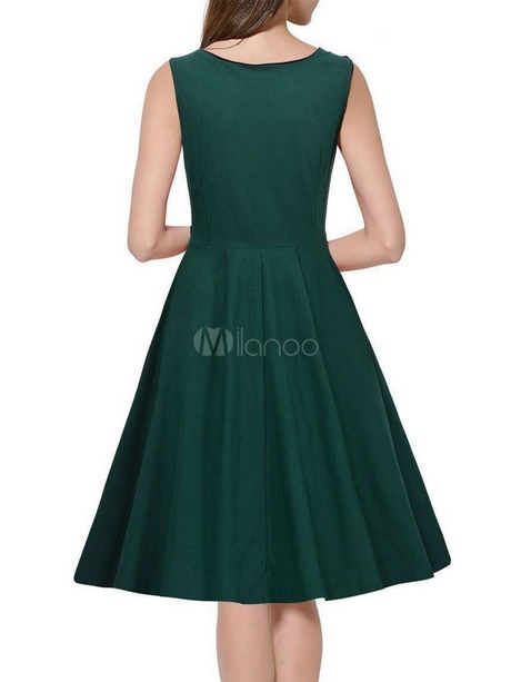 Robe vintage verte