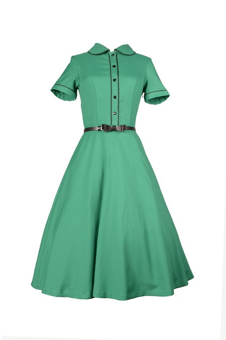 Robe vintage verte