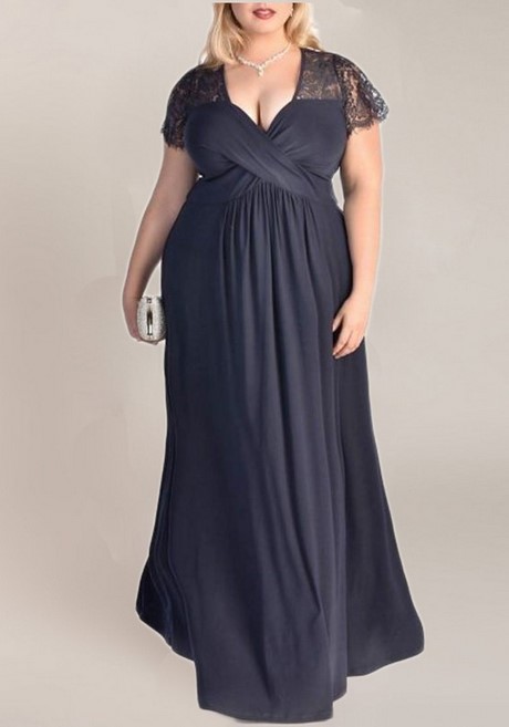 Maxi robe longue grande taille