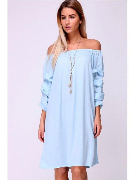 Robe bleu ou beige