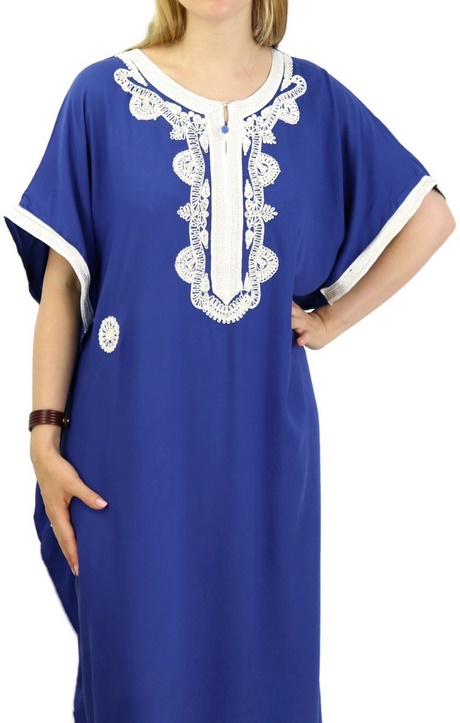 Robe bleu roi courte