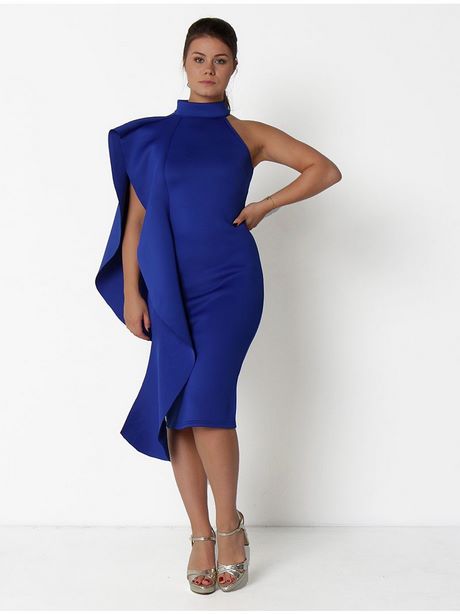 Robe de ceremonie bleu