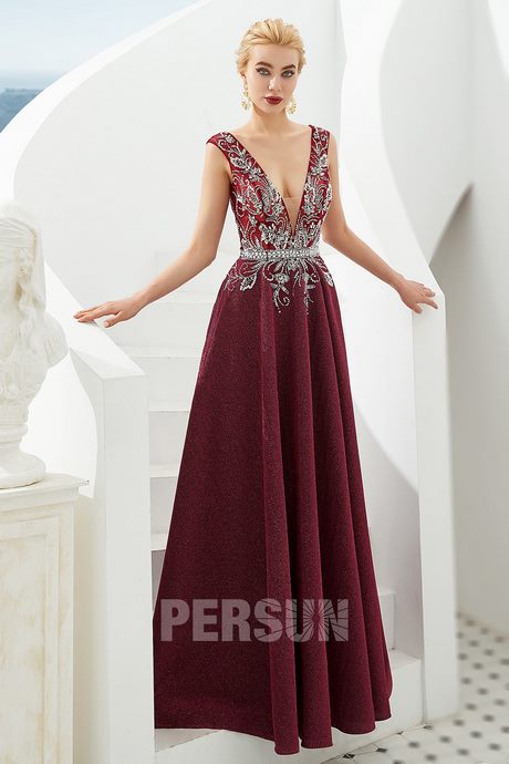 Robe de soirée longue magnifique