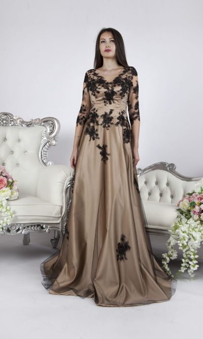 Robe de soirée longue magnifique