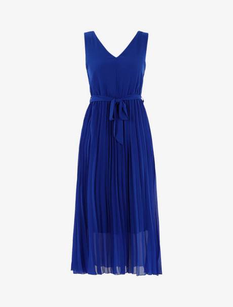 Robe femme bleu electrique