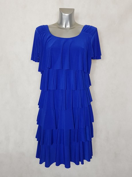 Robe femme bleu roi