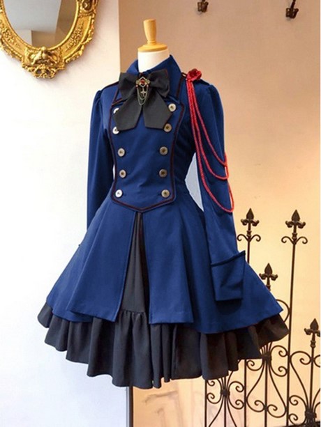 Robe patineuse bleu roi