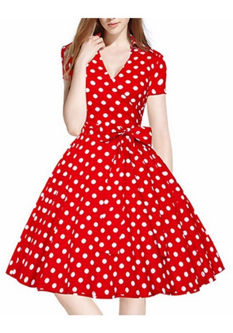 Robe pois vintage