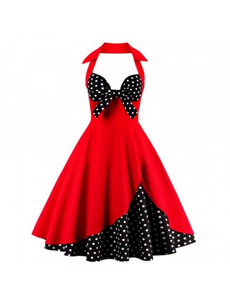 Robe pois vintage