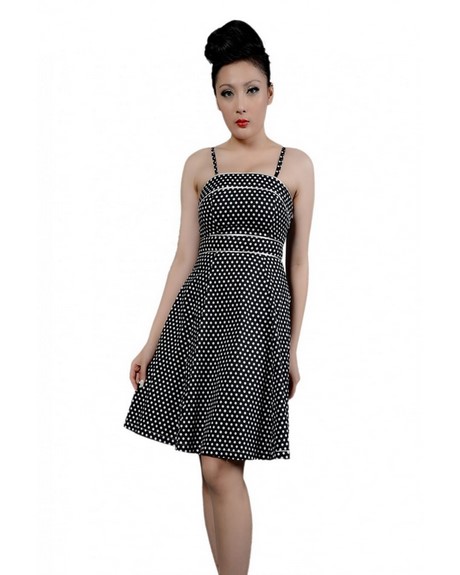 Robe retro pois