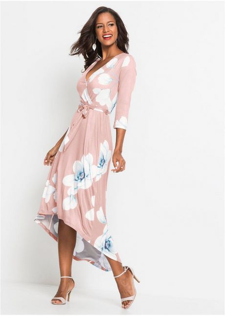 Robe rose et bleu