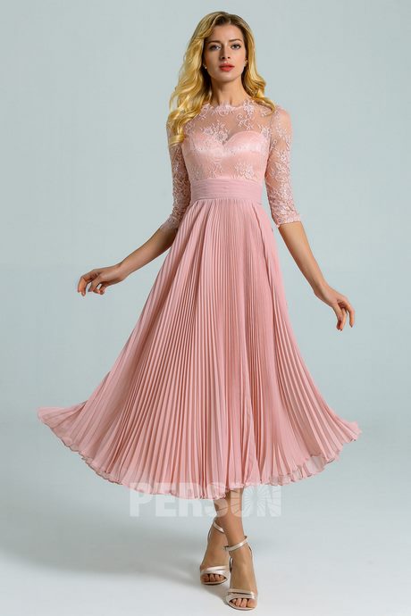 Robe rose vintage