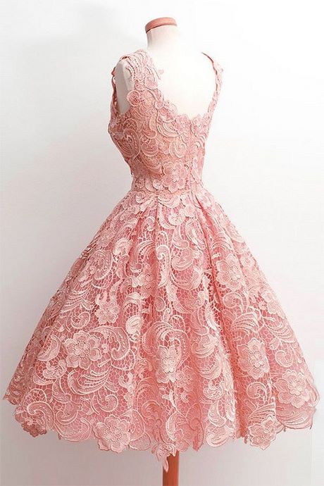 Robe rose vintage