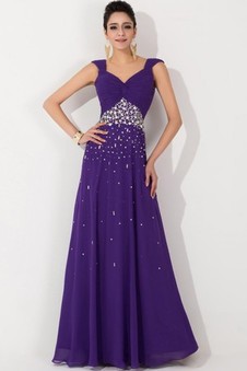 Robe de soirée violet