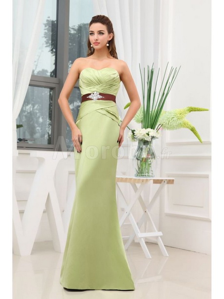 Robe vert citron