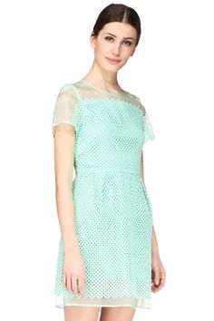 Robe vert eau