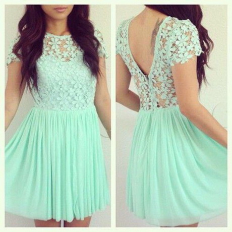 Robe vert menthe