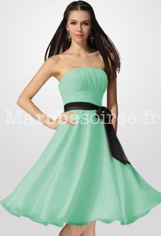 Robe vert turquoise